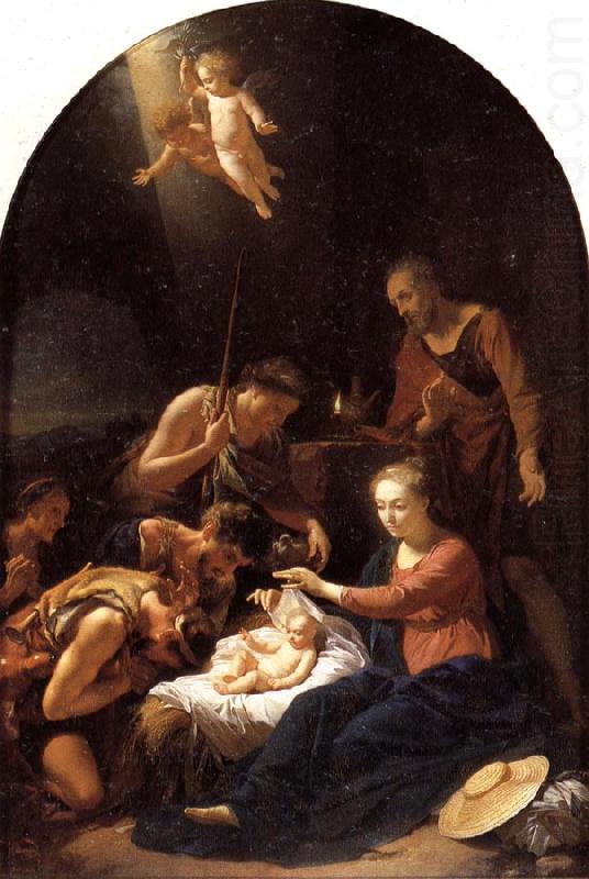 Adriaen van der werff The Adoration of the Shepherds china oil painting image